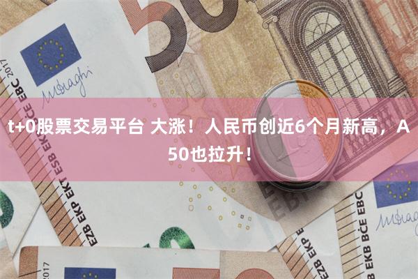 t+0股票交易平台 大涨！人民币创近6个月新高，A50也拉升！