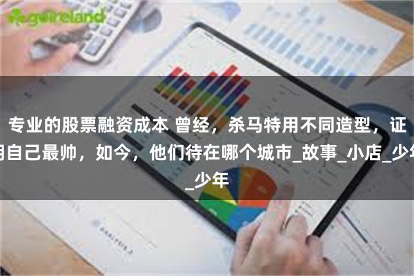 专业的股票融资成本 曾经，杀马特用不同造型，证明自己最帅，如今，他们待在哪个城市_故事_小店_少年